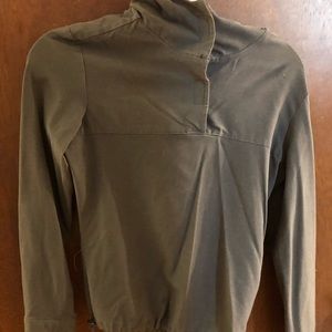 Grey Jacket with Velcro and ties